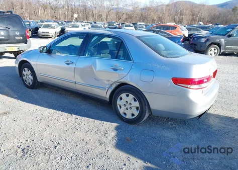 2003 Honda Accord 2.4 Lx z USA, uszkodzony, nr VIN 1HGCM56313A045108